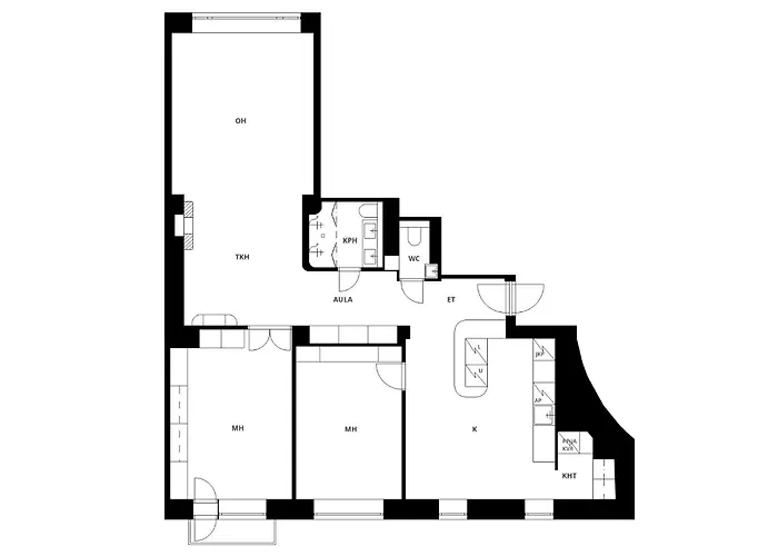 Grand Lotus 96 M2, Parveke, Parkkipaikka